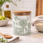 Kate Heiss Storage Jar - Woodland Green