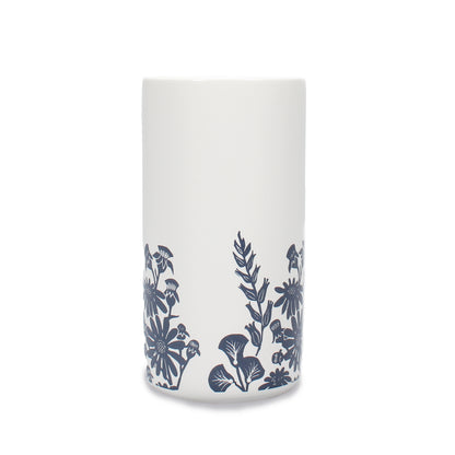 Kate Heiss Vase - Woodland Navy