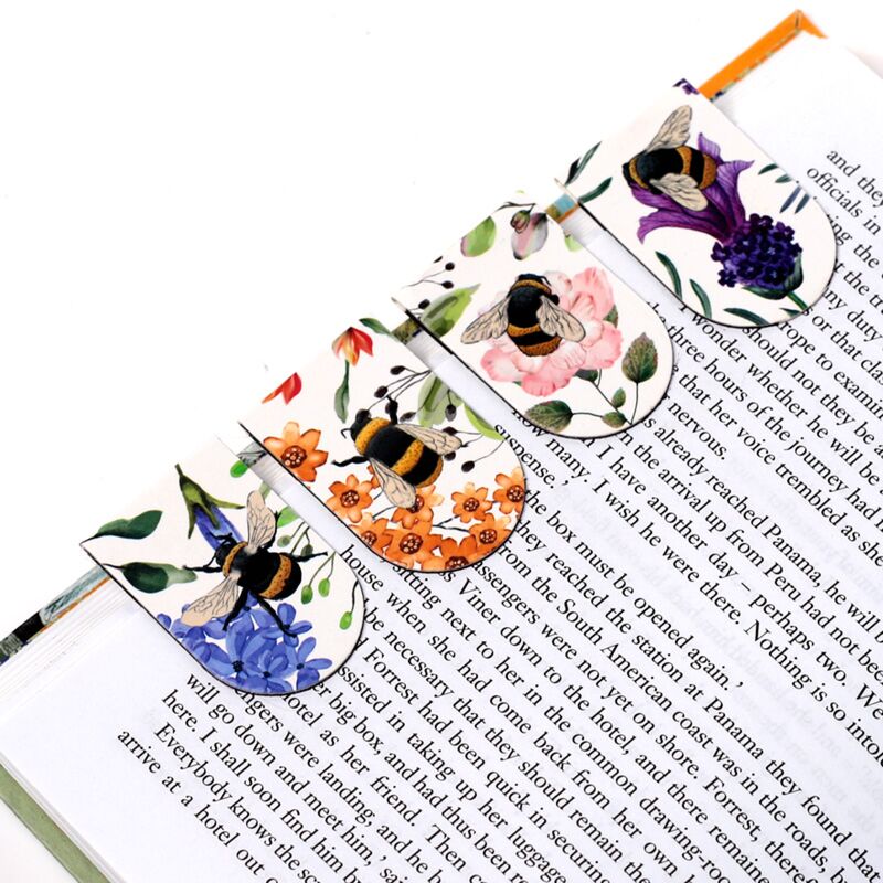 Bee Magnetic Bookmarks