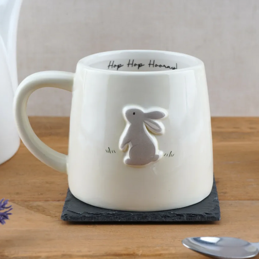 Hip Hop Hooray bunny mug