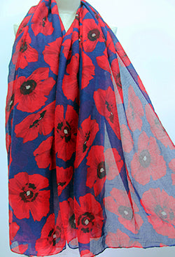 Poppy Scarf
