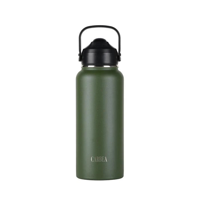 Insulated 1lt Drinking Bottle -Olive