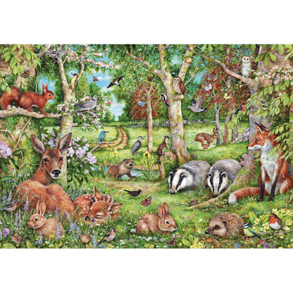 Woodland Adventures 500 Piece Jigsaw Puzzle