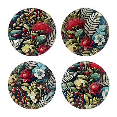 Coaster Set Pohutukawa Tapestry