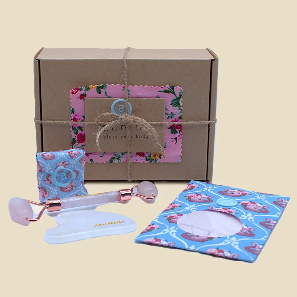 Pink Clay Facial Spa Gift Set