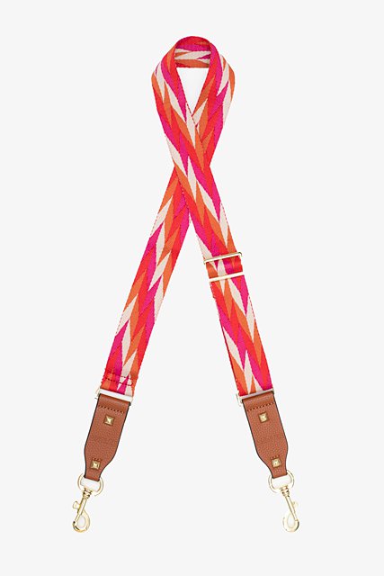 Bag Strap - Mixed Berry Chevron