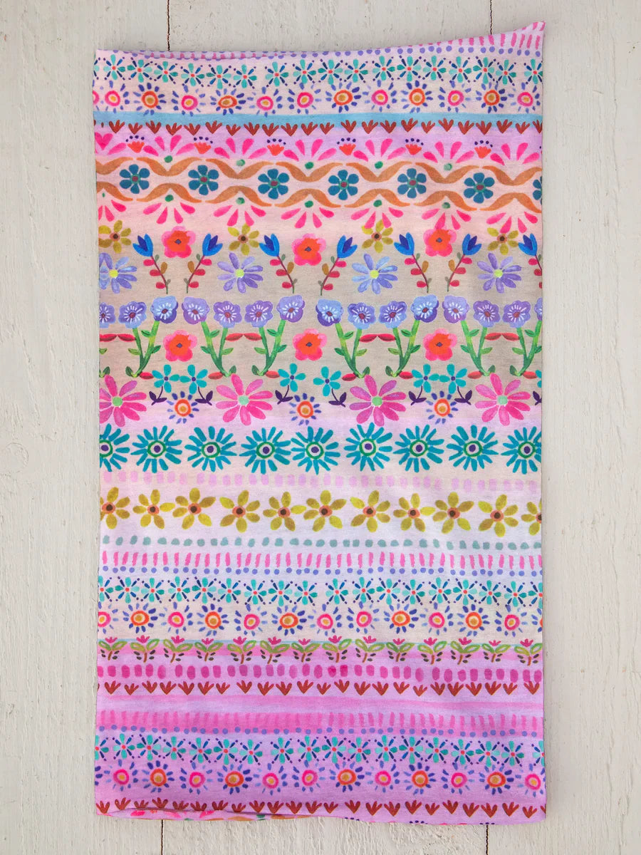 Boho Bandeau - Cream Border