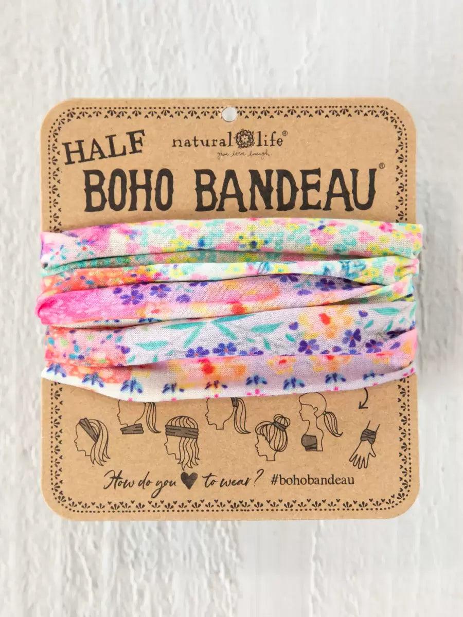 Half Boho Bandeau - Watercolour Patchwork