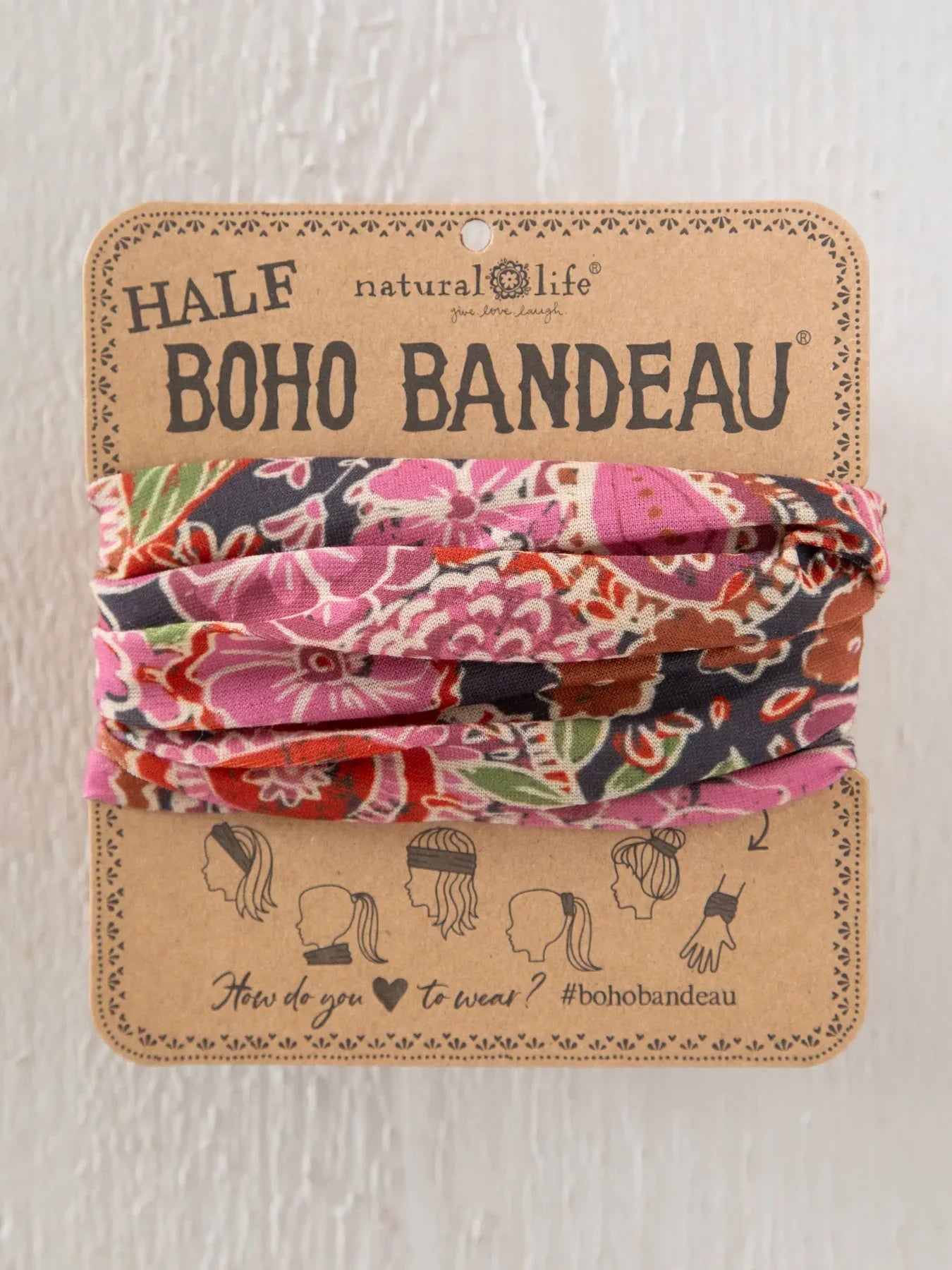 Half Boho Bandeau - Paisley