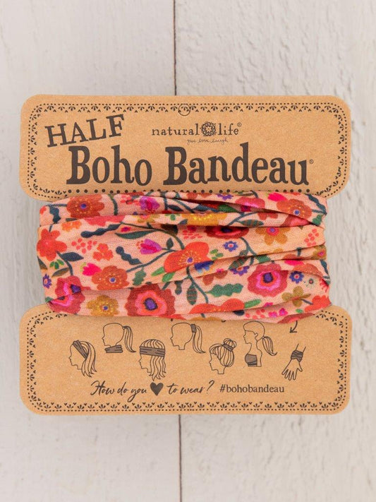 Half Bandeau Blush Floral
