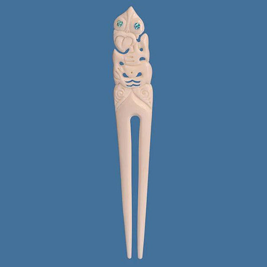 Bone Heru Tiki Design - Small