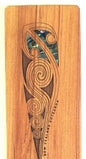 Māori Feather Bookmark