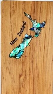 NZ Map Bookmark