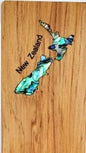 NZ Map Bookmark