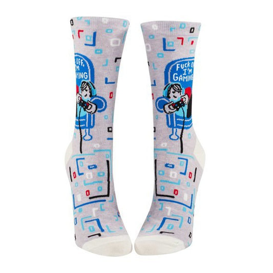 Women's Socks - F**k Off, I'm Gaming