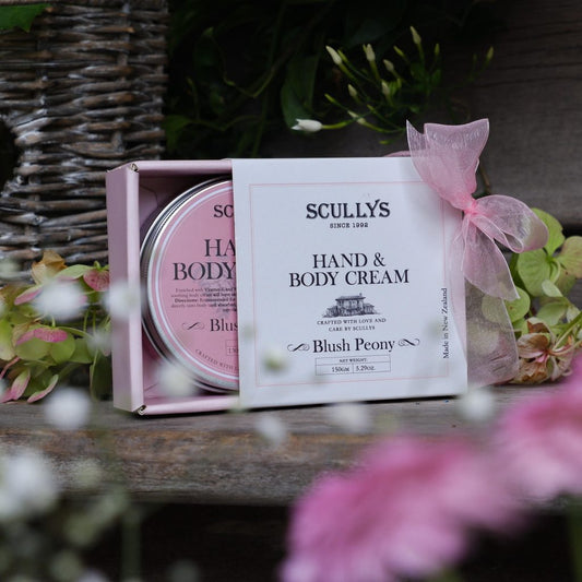 Blush Peony Hand & Body Cream Boxed – 150gm