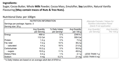 Hot Chocolate Spoon – White Chocolate Kiss