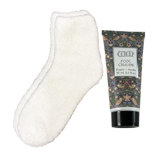 Foot Care Set - Strawberry Thief William Morris