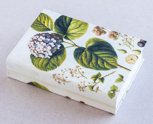 Jotter Pad – Old Botanical – Hydrangea Mauve