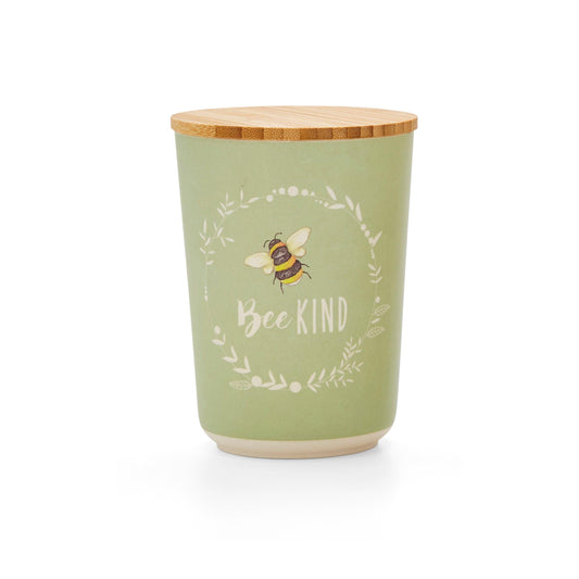 Bumble Bee - Bamboo Canister - Sage