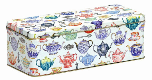 Tea Range Long Rectangle Tin