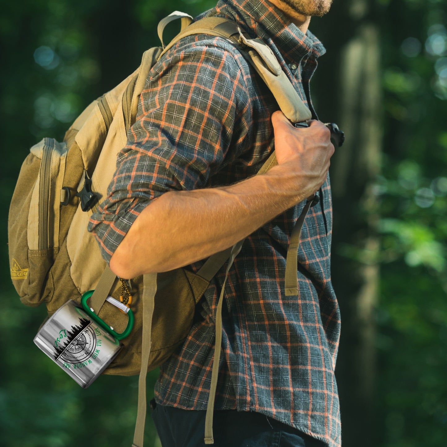 Carabiner Mug - Not All Who Wander