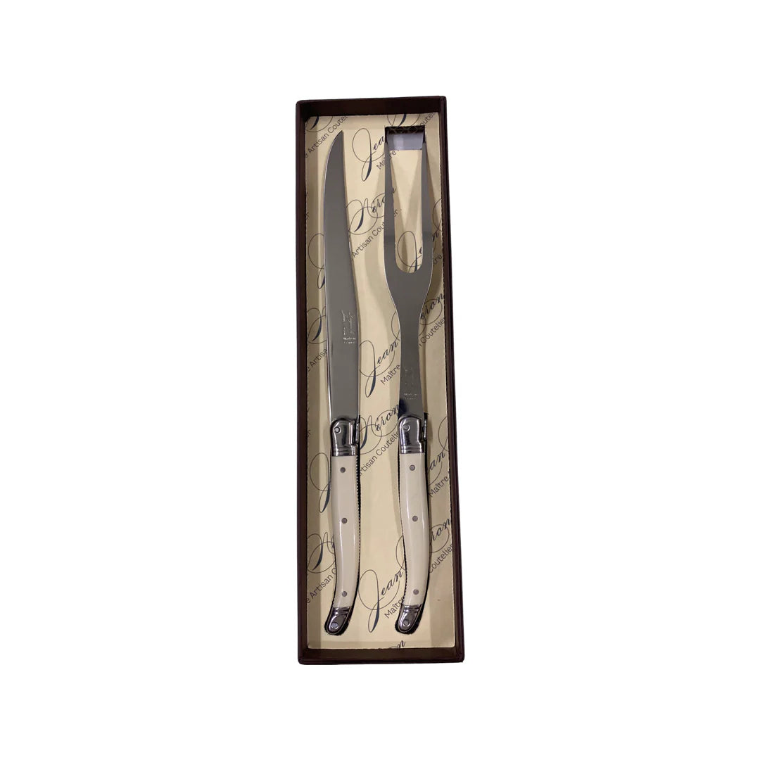 Laguiole Ivory Carving Set