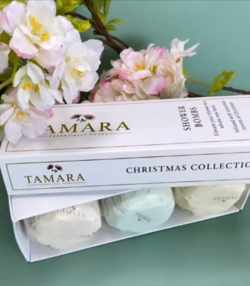 Christmas Collection Box Of 3 Shower Bombs