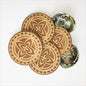 Coasters Set: Rimu Tapa Circle
