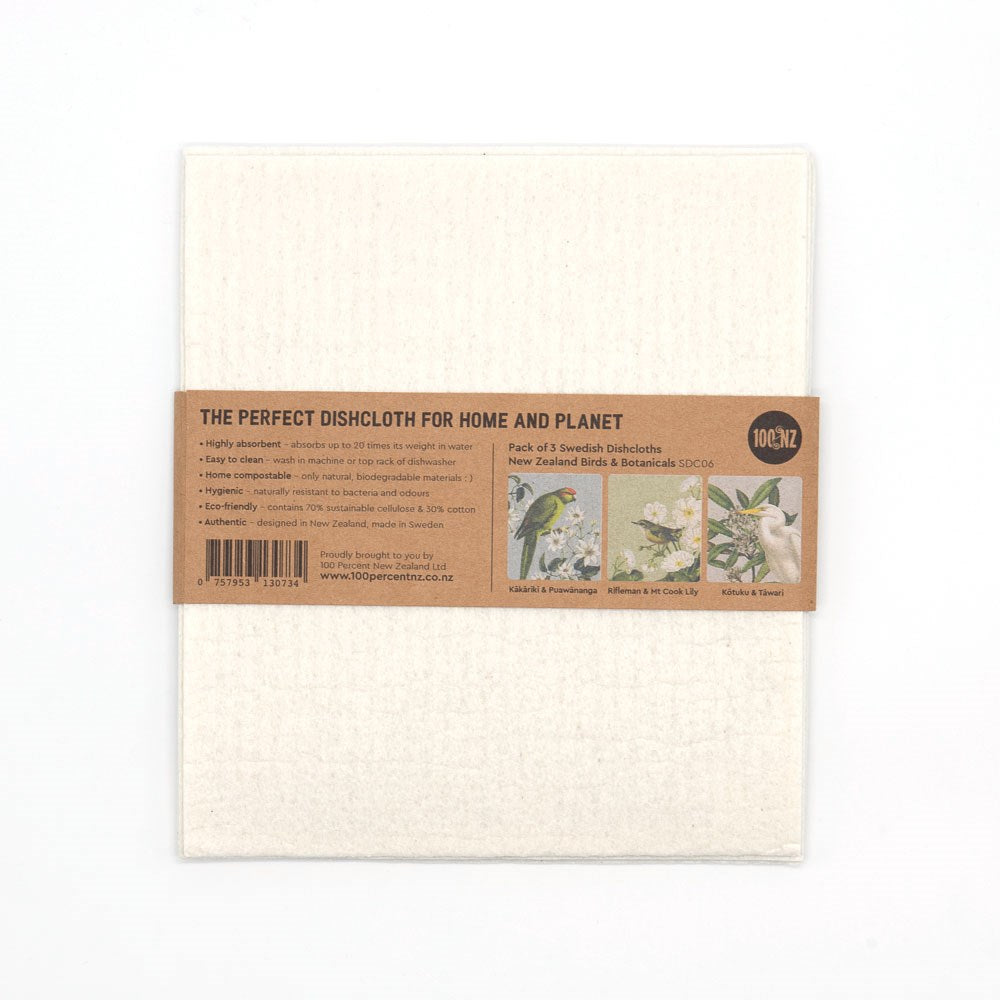 Swedish Dishcloths - Birds & Botanicals