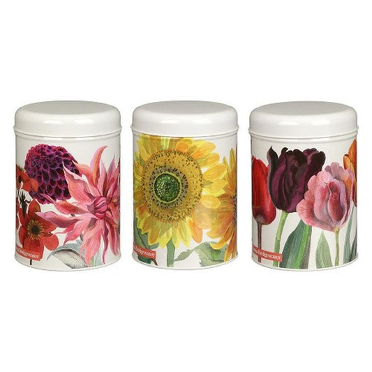 Flowers Round Caddies