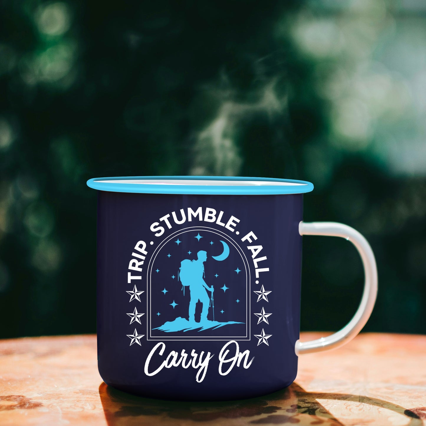 Krafftman - Enamel Mug - Trip Stumble Fall