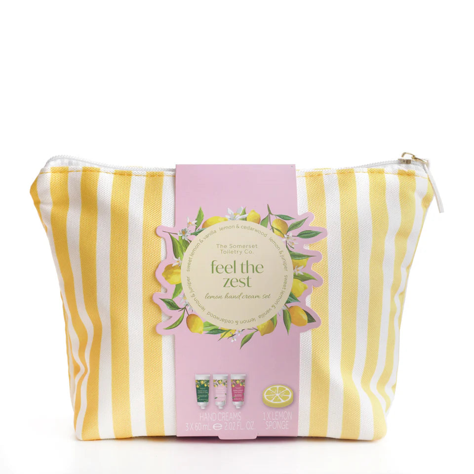 Lemon Hand Cream Gift Bag 3 x 60ml