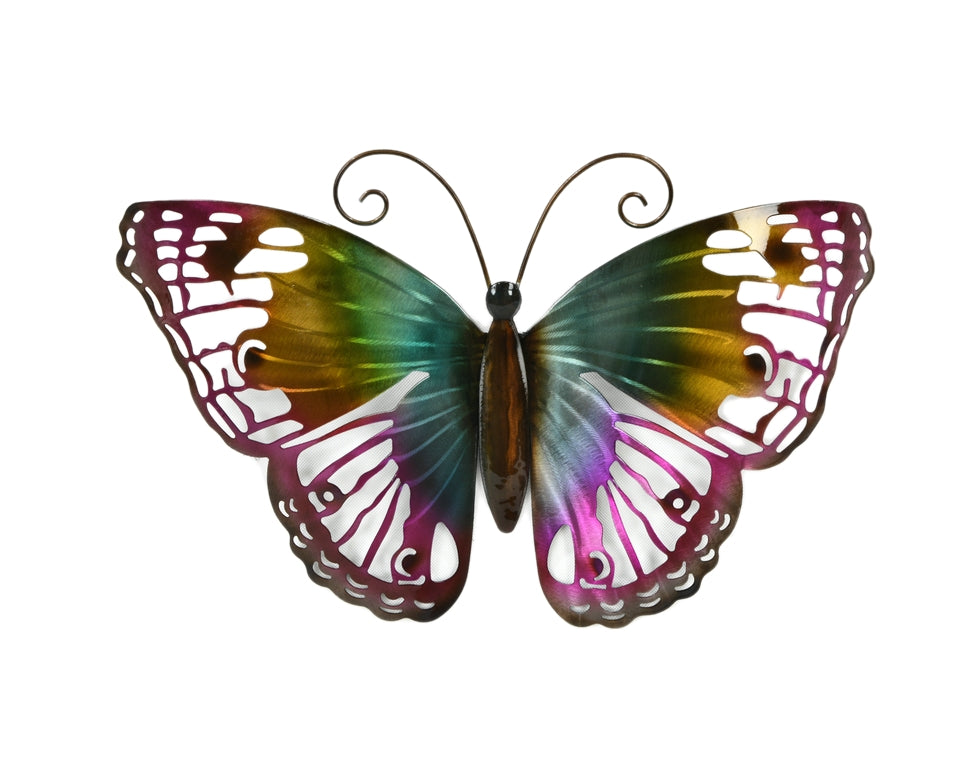 Butterfly - Colorful Metal Wall Hanging