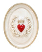 Heart With Olive Branch Wall Art