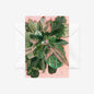 Lucky Green Leaves - Card