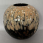 Round Black Vase