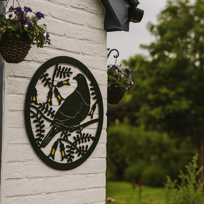 Kereru Round with Kowhai