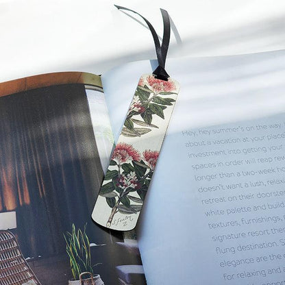 Greeting Card: Sarah Featon Pohutukawa With Bookmark