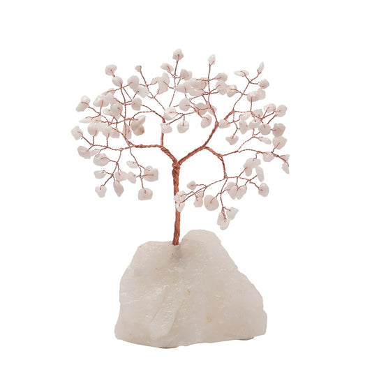 White Jade Crystal Tree Peace