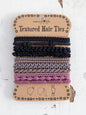 Textured Hair Ties - Set/10
