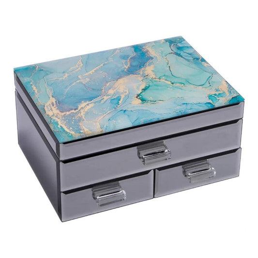 Aquatic Radiance Large Jewellery Box