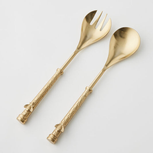 Honeycomb Salad Servers Set of 2