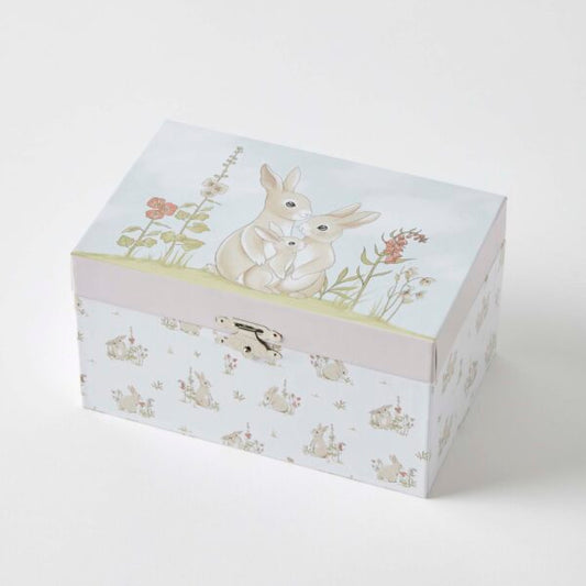 Bunny Loves You Musical Jewellery Box