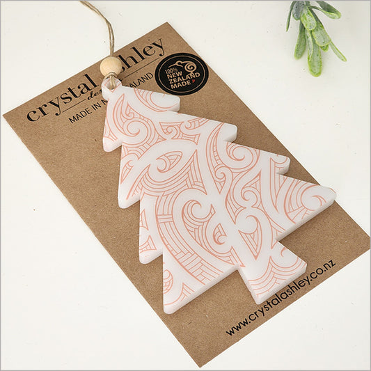 Hanging Ornament Red Tree