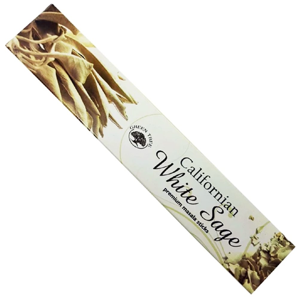 Green Tree California White Sage Incense 15gm