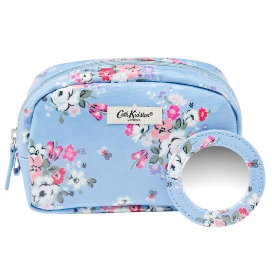 Cath Kidston Clifton Rose Make Up Bag With Mirror