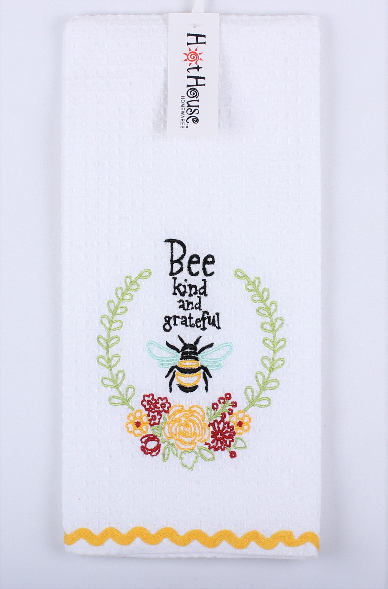 Tea Towel "Bee kind and grateful "