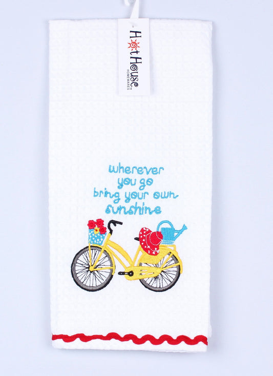 Tea Towel "Bring your own Sunshine"