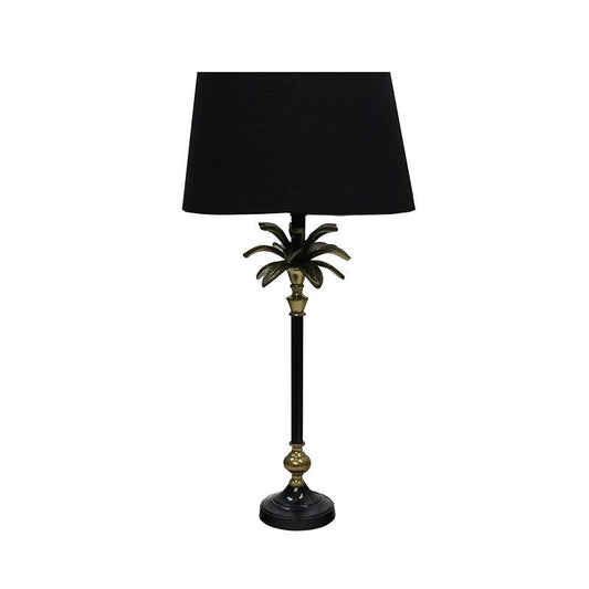 Aluminium Palm Table Lamp